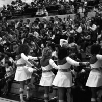 1982 High school Wapiti League Basketball Tournament, Imbler Cheerleaders 01