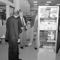 1991 Jack Evans, "Powerful Rockey" Book Signing Display 06