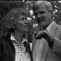 1989 Students &amp; Employees, Reception at President's House 12