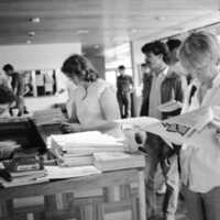 1985 Hoke Information Counter, Fall Term Registration 19