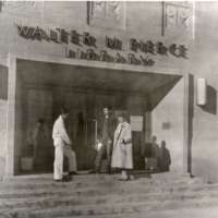 1954-55 Pierce Library Entrance 2