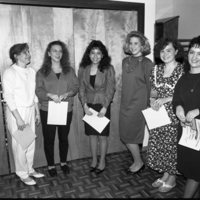1991 Winter Sports Awards Banquet, Women's Sports 09