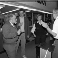 1991 Jack Evans, "Powerful Rockey" Book Signing 01