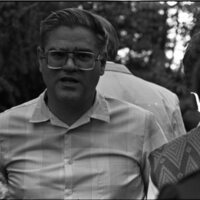 1989 Students &amp; Employees, Reception at President's House 09