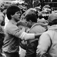 1985 Homecoming, Football Sideline 05