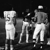 1981 Football, Alumni Game Coin Toss 02
