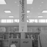 1974 Walter M. Pierce Library, Suggestion Boxes 01