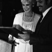 1984 Distinguished, Caroline Glassman, Honors Banquet 02