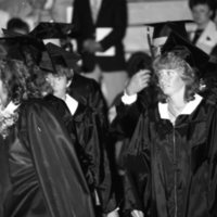 1985 Graduation, Graduates Walk