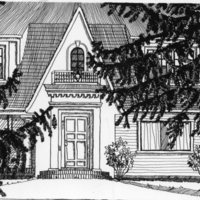 80's Drawing, President's House
