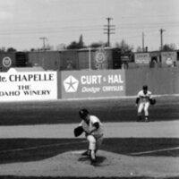 1987 Baseball Game in Caldwell, Idaho, Action 07