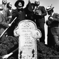 1974 Employees, Mock Funeral 18