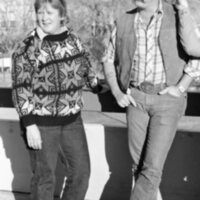1987 Students, Group Outdoors 09