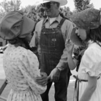1987 Ackerman Elementary School, Pioneer Days, Farmer 06