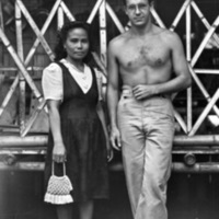 Fred Hill with Filipino Friend
