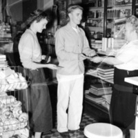 1949-50 Students, Shopping 1-3