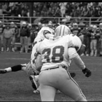 1991 Football Action, Western Oregon University at EOSC 15
