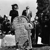 1974 Employees, Mock Funeral 07