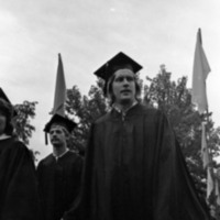 1977 Graduation, Graduates Walk 04