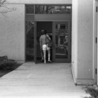 1985 Zabel Hall Entrance, Side