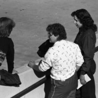 1985 Students, September Outdoor Candid Shots 04
