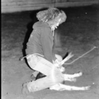 1991 Rodeo, Roping Practice 04