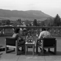1977 Students, Paperwork Outdoors 06