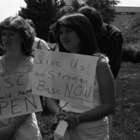 1981 Students, Protest Rally 05