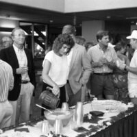 1988 Loso Hall, Groundbreaking Ceremony, Reception 16