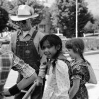 1987 Ackerman Elementary School, Pioneer Days, Farmer 08