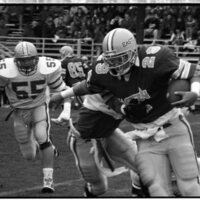 1991 Football Action, Western Oregon University at EOSC 31