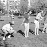 1981 Dorm Play Day &amp; Steak Fry, Water Balloons 01