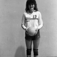 1982 Women's Varsity Volleyball Players, Portraits 04