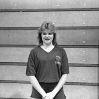 1984 Women's Basketball Players, Fall Portraits 20