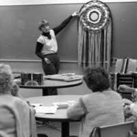 1978 Grande Ronde Mini College, Weaving 03