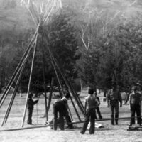 1983 Ackerman Elementary School, Teepee 02