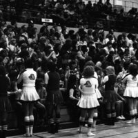 1982 High school Wapiti League Basketball Tournament, Elgin Cheerleaders 01