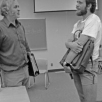 1985 August, Student Consults Professor 03
