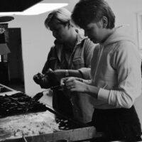 1985 Student Activities Retreat, Indoors 09