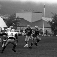 1991 Football Action, Western Oregon University at EOSC 09