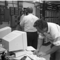 1990 Employees, New Phone System 05