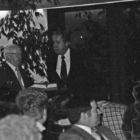 1985 Chancellor Visit, Dinner 07
