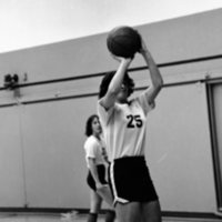 1980 Women's Basketball Action 11