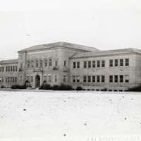 30's Inlow Hall in Winter