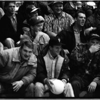 1991 Volleyball Fans, Northwest Nazarene College at EOSC 07