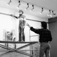 1979 Art Gallery Set-up 07