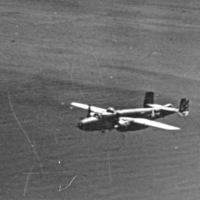 B-25 in Flight