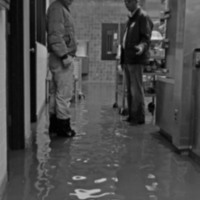 1978 Hoke Hall, Flood Damage to Kitchen 03