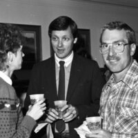 1986 Employees, Reception at the President's House 10