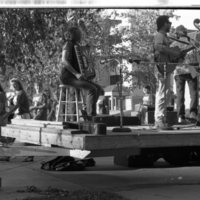 1989 Employee BBQ, Band Performs 01